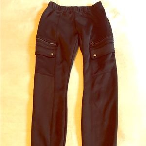 Juicy Couture Black Pocket Leggings